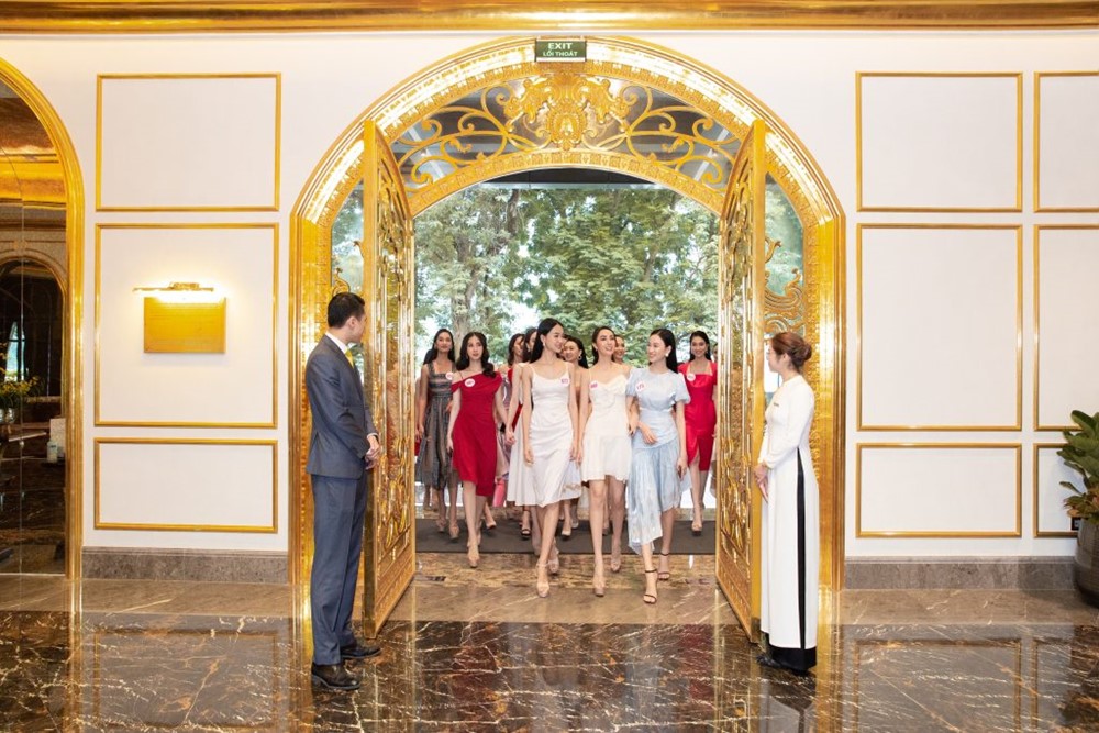 TRẢI NGHIỆM “SIÊU DỰ ÁN” CỦA KHÁCH SẠN DOLCE HANOI GOLDEN LAKE CÙNG CÁC THÍ SINH HHVN 2020