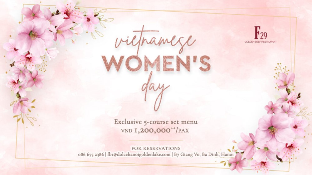 Luxury Dinner For Ladies From VND 1.200.000++