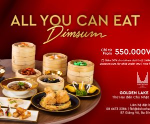 Thưởng Thức Buffet Dimsum “All You Can Eat” Ngay Hôm Nay!