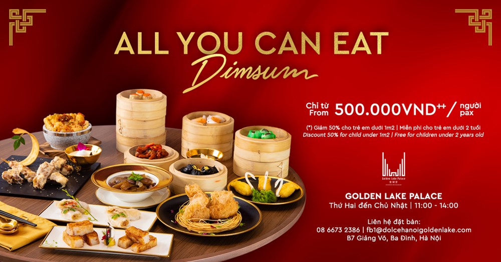 Enjoy “All you can eat” buffet dimsum today