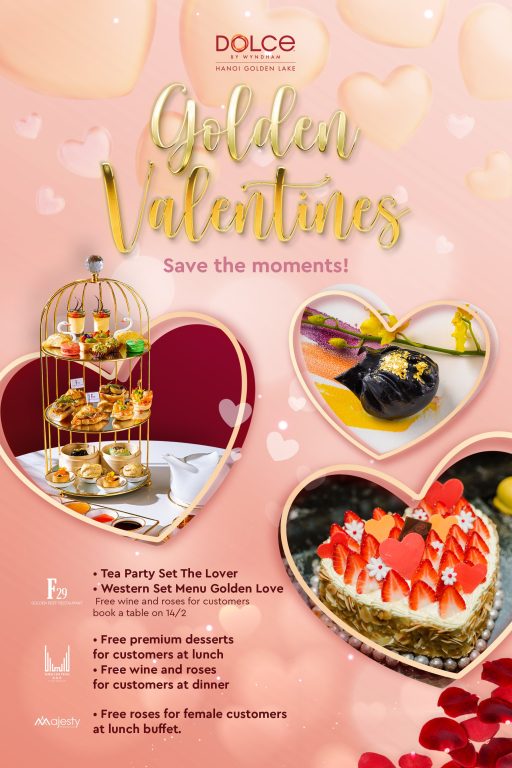 ƯU ĐÃI MÙA VALENTINE – GOLDEN VALENTINES