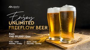 Enjoy unlimited freeflow beer
