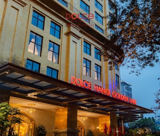 Classy hotel Dolce Hanoi Golden Lake