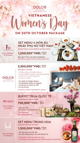 Attractive Offers for Vietnamese Women's Day 20-10