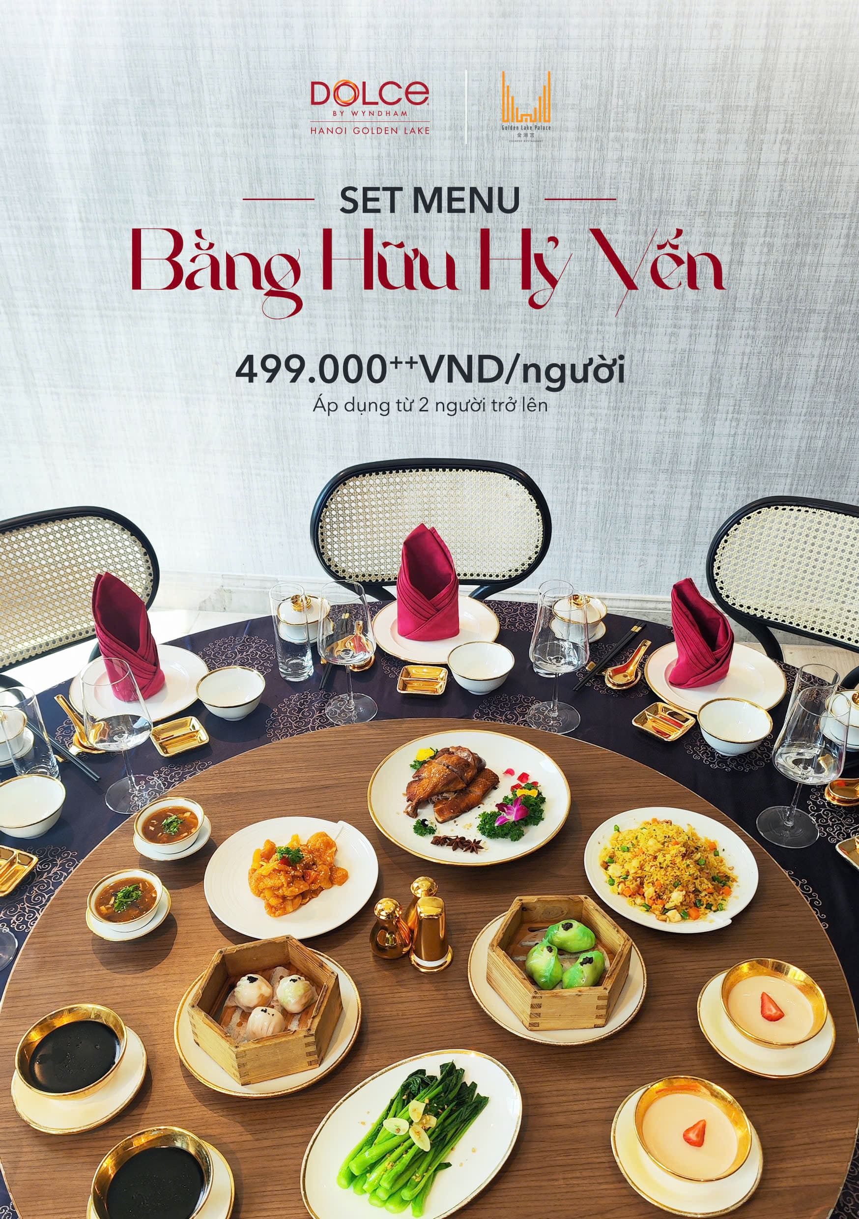 Set menu Trung Quốc: Bằng Hữu Hỷ Yến