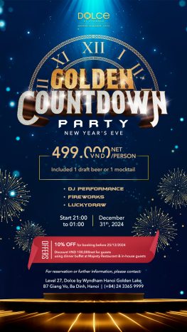 Golden Countdown Party