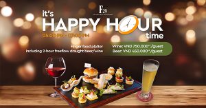 Exclusive Happy Hour tại Dolce by Wyndham Hanoi Golden Lake