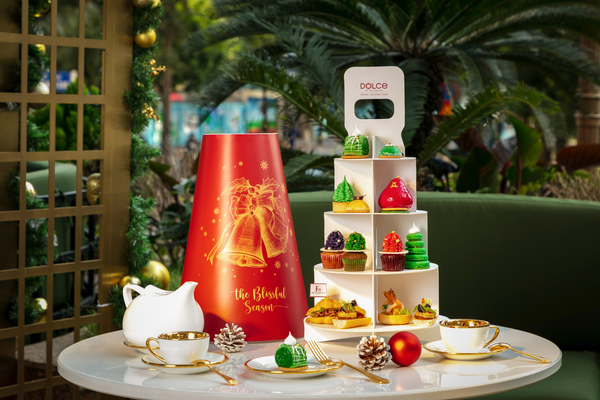 Trà chiều Giáng Sinh - Golden Noël Afternoon Tea