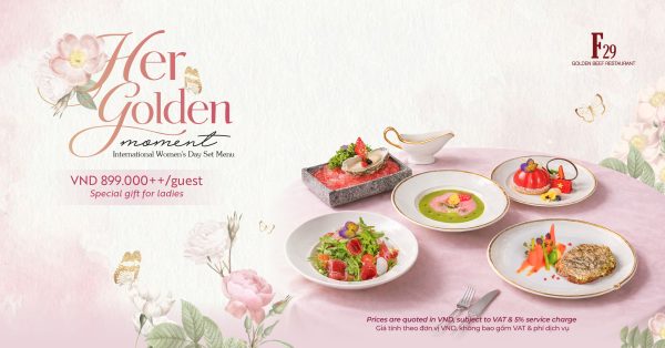 Her Golden Moment – Khoảnh khắc tôn vinh đầy cảm xúc tại F29 Golden Beef