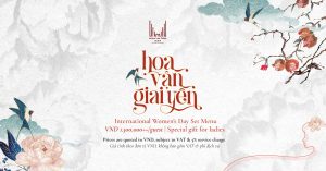 Hoa Vận Giai Yến – Yến tiệc hoàng gia tôn vinh vẻ đẹp các quý cô