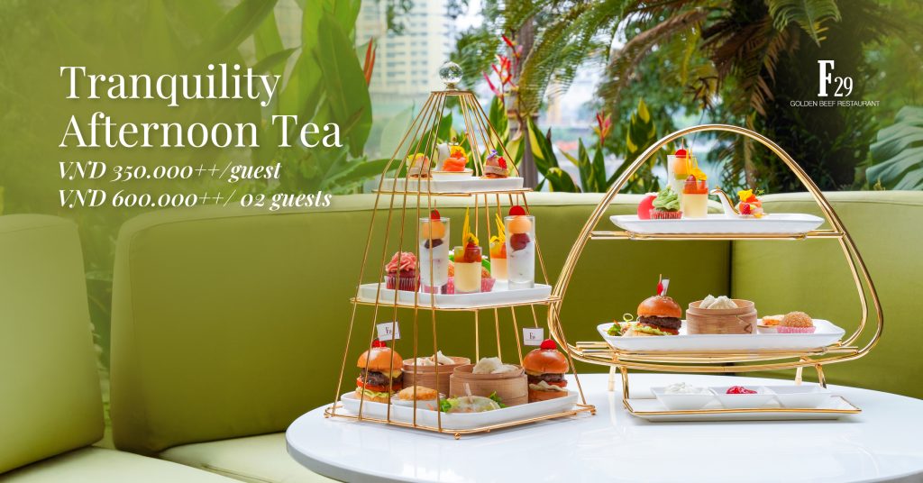 Premium Afternoon Tea – A Tranquil Escape in the Heart of Hanoi