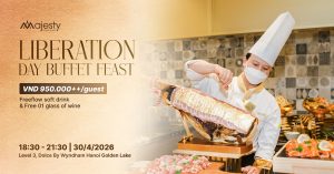 Special April 30th Buffet at the Gold-Plated Hotel – An Exquisite Journey Through Asian and European Cuisine