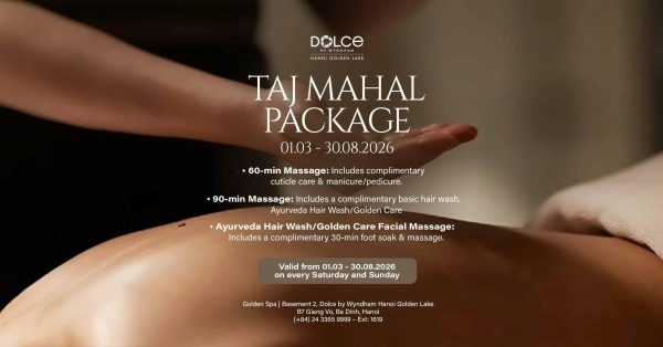 Tận hưởng hành trình chăm sóc bản thân trọn vẹn