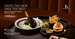 TRẢI NGHIỆM THỰC ĐƠN MỚI CÙNG ƯU ĐÃI 30% TẠI F29 GOLDEN BEEF TRONG THÁNG 8